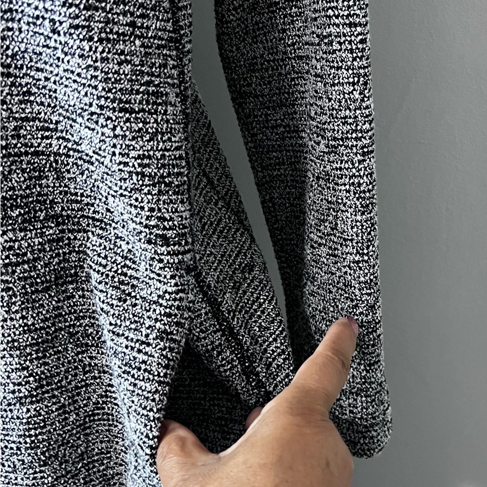 Lou & Grey Heather Gray V-Neck Midi Dress - Picture 8 of 10